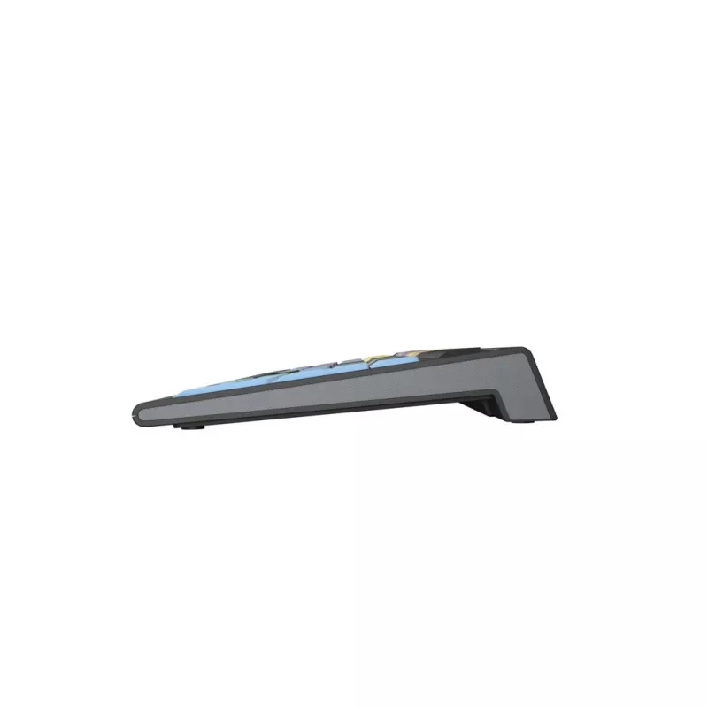 Klávesnica Logickeyboard LKB-CBASE-A2PC-FR Universal USB AZERTY francúzska čierna