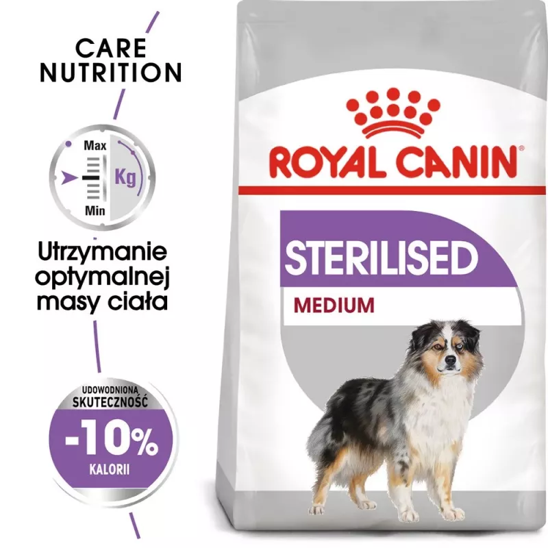 ROYAL CANIN Medium Sterilised suché krmivo pre psov - 3 kg