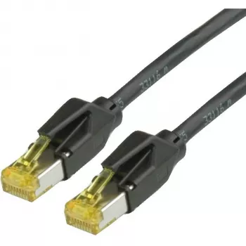 Secomp 21.05.9526 Ethernet patch kábel čierny