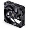 120 mm ventilátor skrine Jonsbo HF3-120 PWM, čierny, model HF3-120HB
