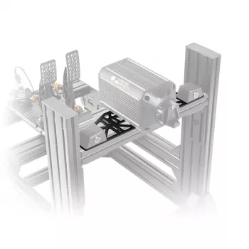 Montážny držiak Asetek SimSports 460×120×5 mm, oceľ, čierny