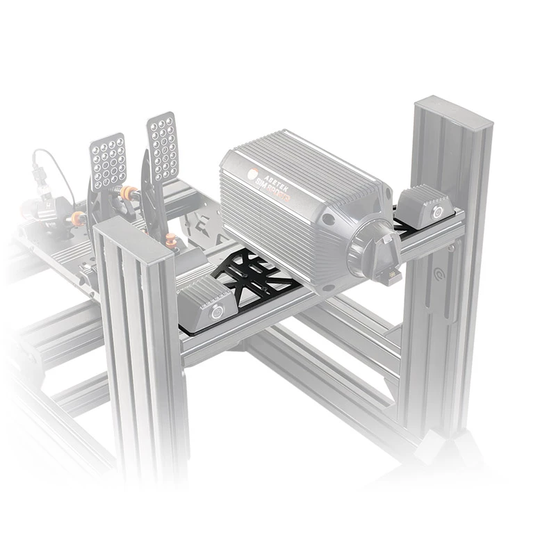 Montážny držiak Asetek SimSports 460×120×5 mm, oceľ, čierny