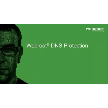 Webroot | DNS Protection s GSM konzolou | 1 rok | Licencia pre 1-9 používateľov
