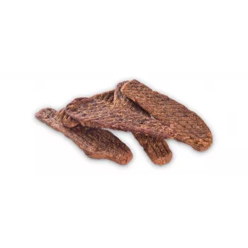 Brit Jerky Snack kura 80 g — pevné maškrty pre psov s kuracou príchuťou pre dospelé psy všetkých plemien a veľkostí. Bez cukru, bez lepku, bez sóje a…