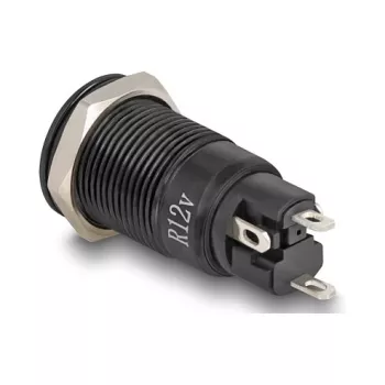Tlačidlový spínač DELOCK 22014, 12 mm, 12 V