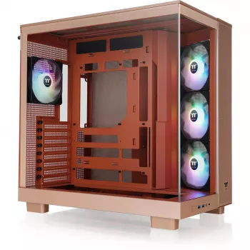 Počítačová skriňa Thermaltake View 380 XL TG ARGB CA-11E-00MGWN-00 Midi Tower ATX, tvrdené sklo, Gravel Sand