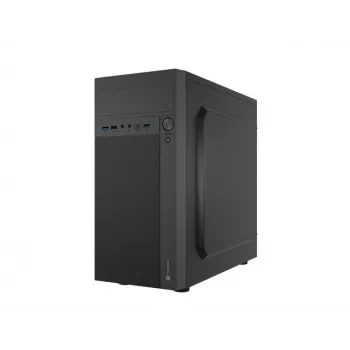 PC skriňa NATEC Helix Mini Tower čierna — microATX/Mini-ITX, 3×3,5
