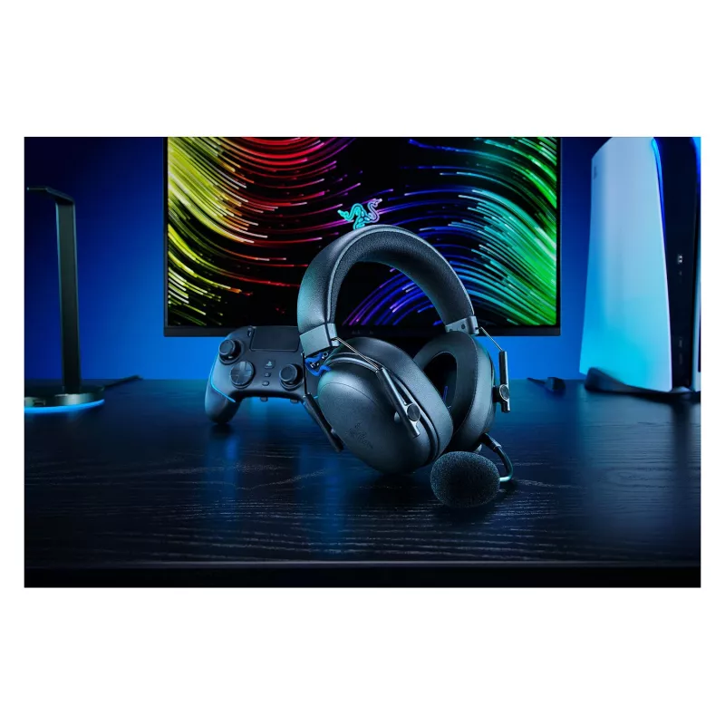 Razer | BlackShark V3 pre PlayStation | Bluetooth | Over-Ear | mikrofón | bezdrôtový | čierny