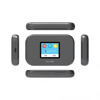 4G router Beafon MR3 – kompaktný mobilný LTE router, čierny