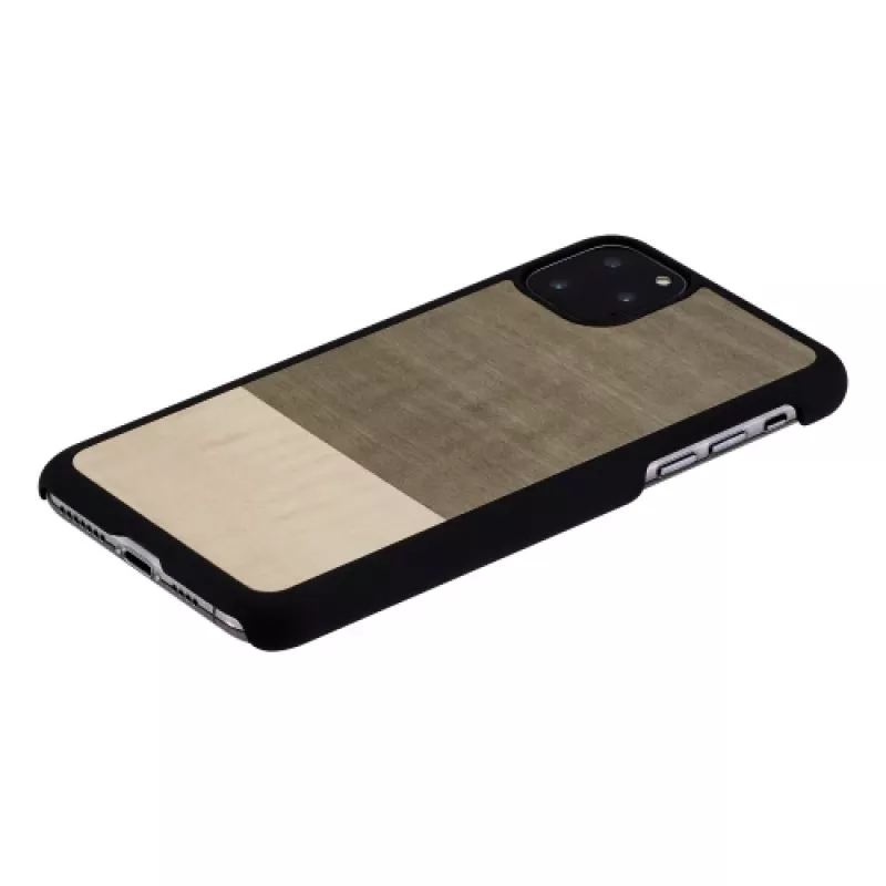 Puzdro na smartphone man and wood pre iPhone 11 Pro Max – čierna, ochranné puzdro