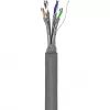 Wentronic Goobay CAT 6 sieťový kábel, S/FTP (PiMF), sivý, 305 m – CCA medená zmes, AWG 23/1 (solid), PVC (95696)