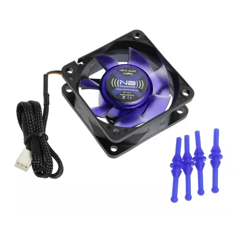 NOISEBLOCKER BlackSilentFan XR2 60mm skriňový ventilátor