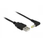 Napájací kábel DeLOCK 85544 USB A 1,5 m čierny