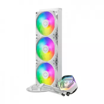 Vodné chladenie MasterLiquid 360 ATMOS biely