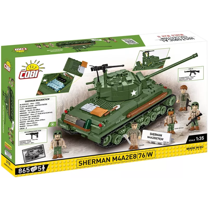 Blocks Sherman M4A2E8 865 kociek