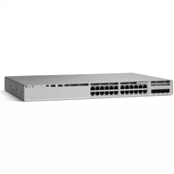 Cisco Catalyst 9200L séria 24-portový switch (24x 1G Base-T, 4x SFP) s 1x 125W napájací zdroj Network Essentials E