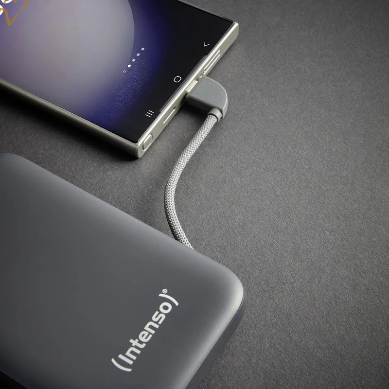 Powerbank USB 10000 mAh/sivá S10000 7333034 Intenso