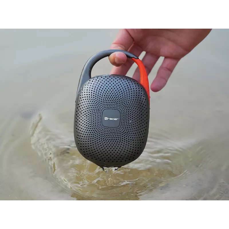 Prenosný Bluetooth TWS reproduktor No name Splash PRO — železnosivá