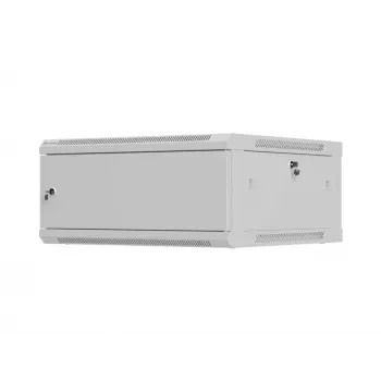 LANBERG 19 palcov nástenný inštalačný rozvádzač 4U 600x600 mm, sivý
