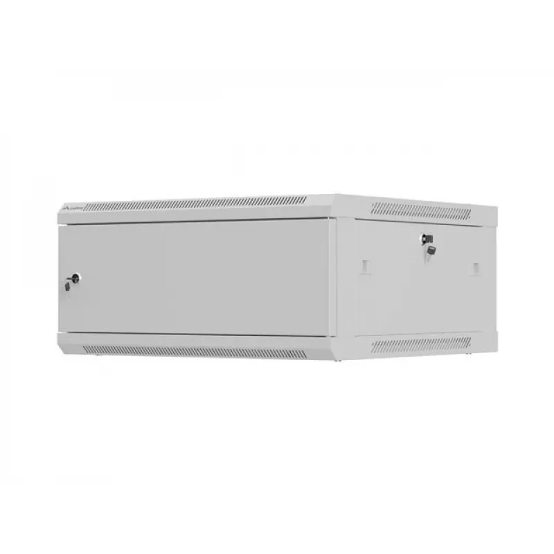 LANBERG 19 palcov nástenný inštalačný rozvádzač 4U 600x600 mm, sivý