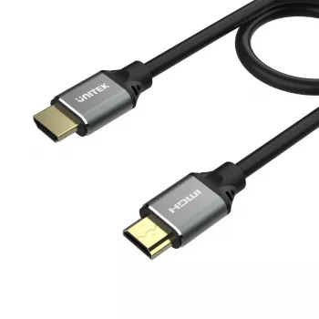 HDMI kábel Unitek C137W 1,5 m, HDMI 2.1, 48 Gbit/s, 4K/8K 2160p, 120 Hz, ARC, Ethernet, pozlátený