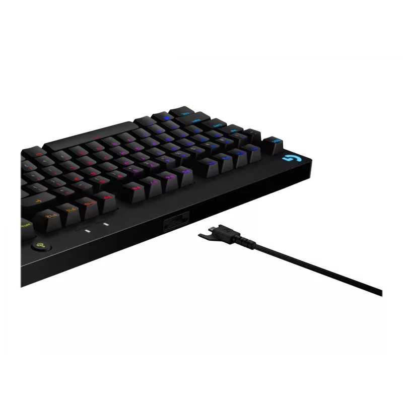 Logitech G PRO herná klávesnica - klávesnica - QWERTY - španielska - čierna (920-010593)