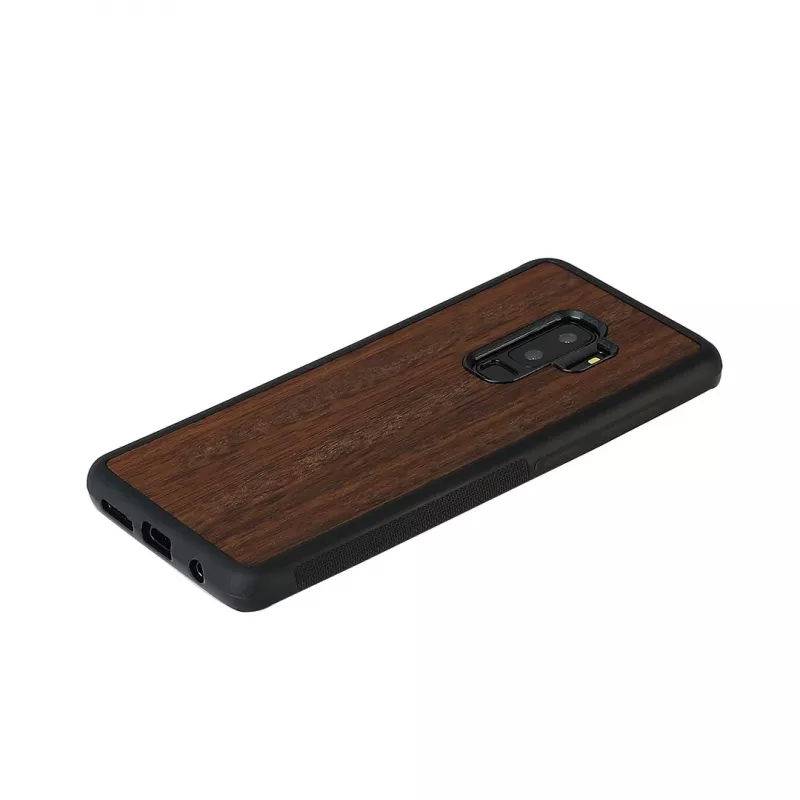 Puzdro na smartfón Man and Wood pre Galaxy S9 Plus, vzor koala, čierne
