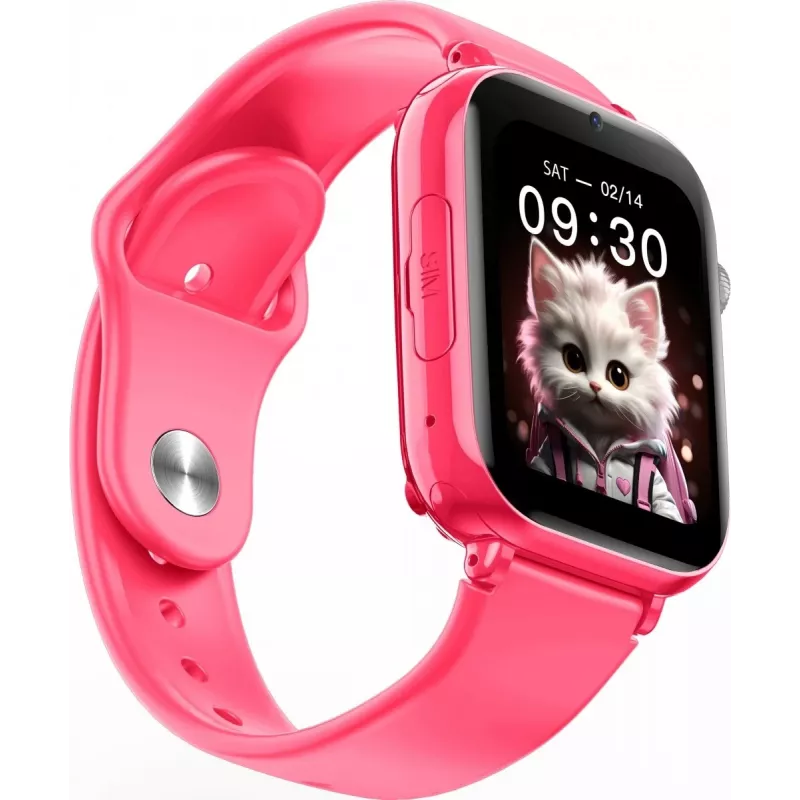 Smartwatch FW59 Kiddo 4G ružový