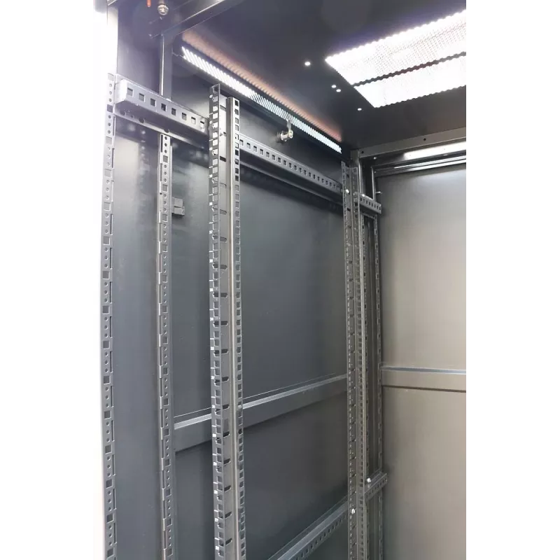 Samostatne stojaci rozvádzač Extralink rackový rozvádzač 42U 600x1000 čierny