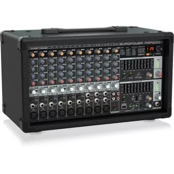 Behringer PMP2000D audio mixér 14 kanálov 2000W Čierny
