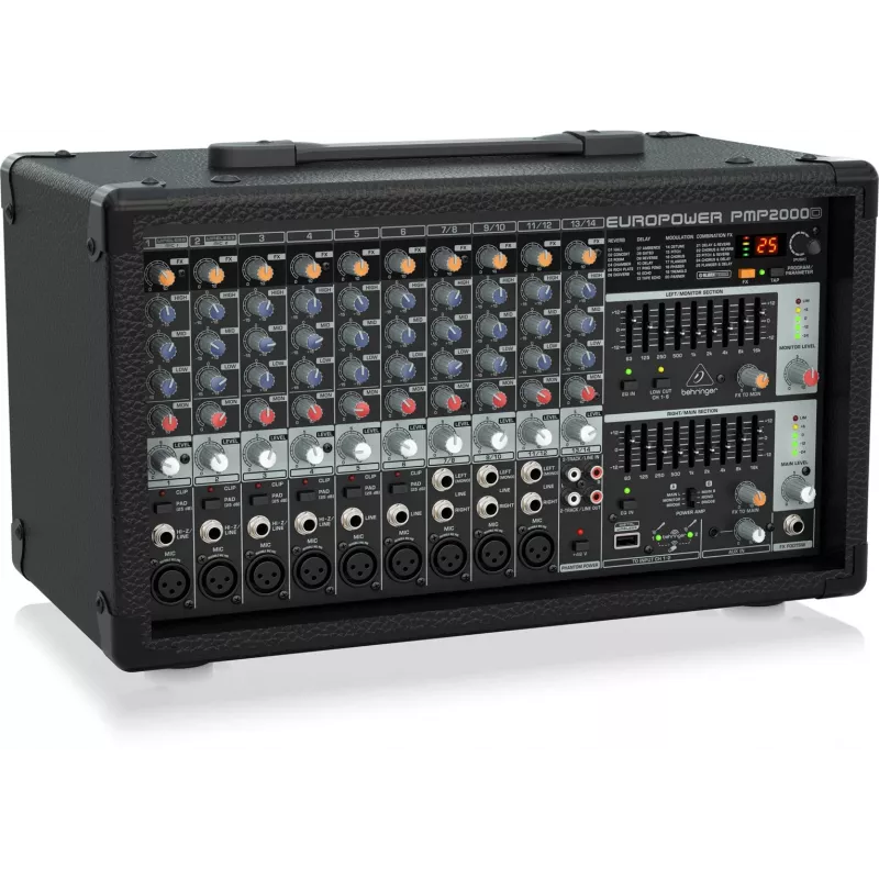 Behringer PMP2000D zosilňovací mixér