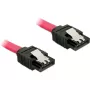 SATA kábel DeLOCK 82674 0,1 m červený