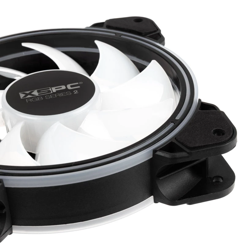 XSPC 120mm ARGB PWM ventilátor skrine, RGB Series 2, 120 mm