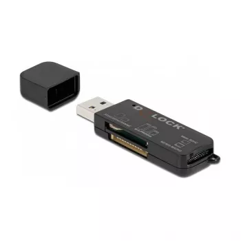 Čítačka kariet DeLOCK SuperSpeed USB pre SD Micro SD MS