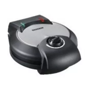 Severin WA 2103 vaflovač na 4 vafle 1200 W čierna, strieborná