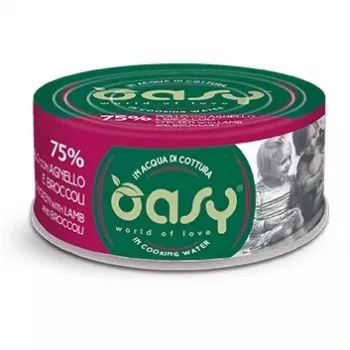 Oasy More Love kura s jahňacinou a brokolicou 70 g