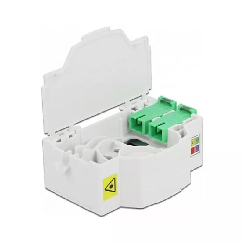 Sieťová zásuvka DeLOCK 86543 biela