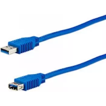 USB kábel e+p CC 318/1 USB 3.2 Gen 1 1,5 m modrý