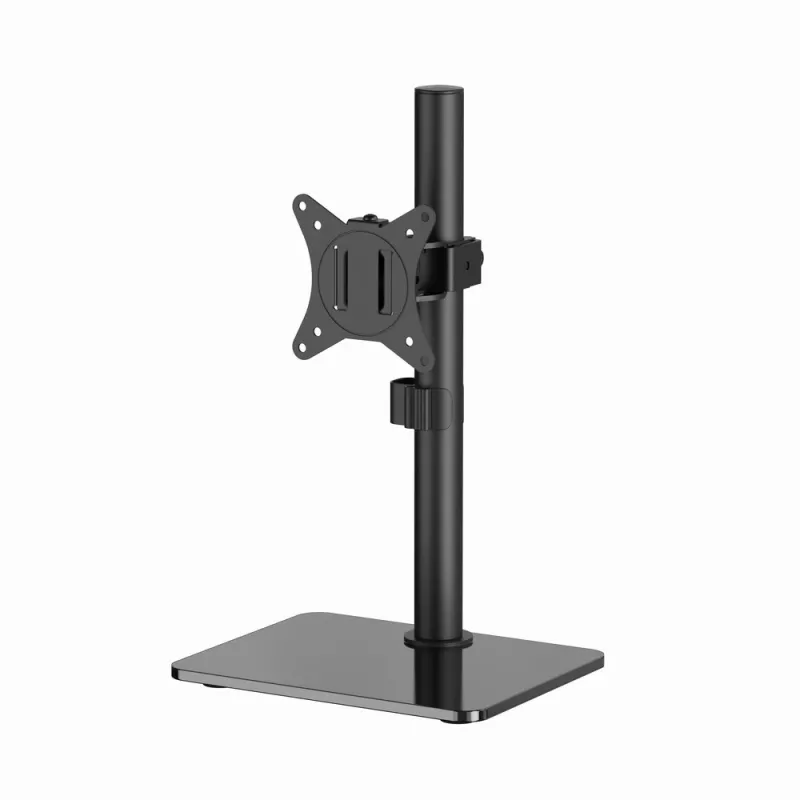 Monitor stolový stojan GEMBIRD MS-D1ST-03 plne pohyblivý pre 17–32 inch obrazovky, oceľ, čierny, VESA 75x75–100x100, 9 kg