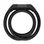 Káblový zámok Xiaomi BHR6751GL pre kolobežku, dĺžka 1,2 m, priemer 1,2 cm, číselný zámok, čierny
