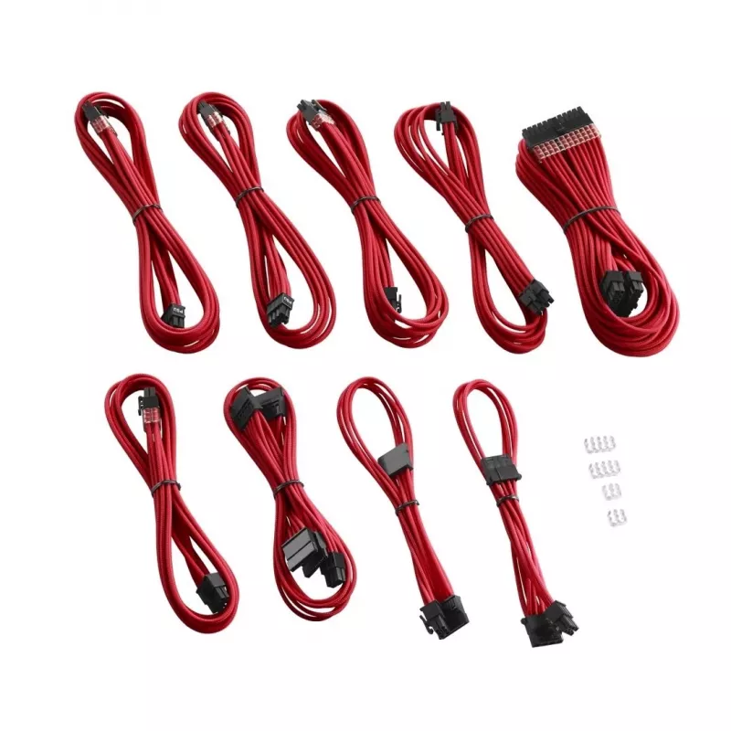 Interný napájací kábel Cablemod CM-PRTS-FKIT-NKR-R červený