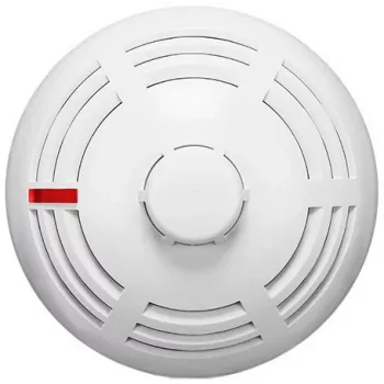 Hlásič dymu SATEL ASD-200, bezdrôtový, povrchová montáž, 3V batéria, Ø108 mm, 61 mm výška