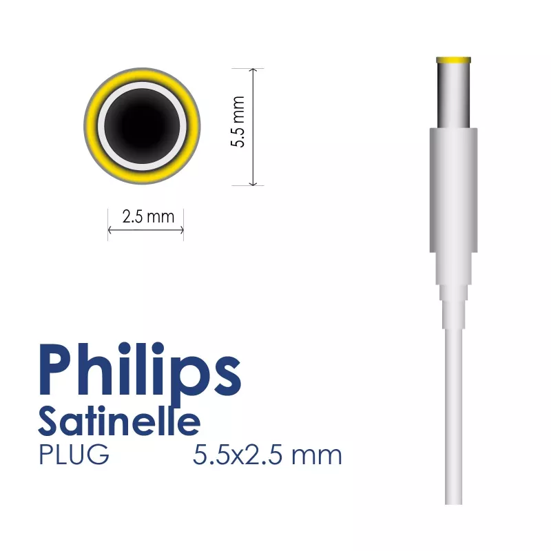Akyga AK-PD-04 napájací zdroj pre epilátor Philips Satinelle, 4,7 V, 300 mA, 1,41 W, 1,8 m, biely
