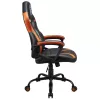 PC herná stolička Subsonic SA5573-D4 čalúnené sedadlo čierna oranžová