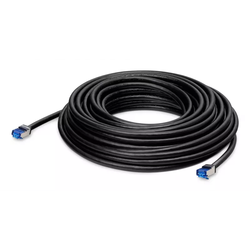 LANCOM Systems OW-602 — Cat6a S/FTP, RJ-45 na RJ-45, 15 m, čierny