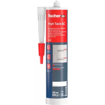 Montážne lepidlo High Tack AC 310 ml krémovobiela, lepidlo biele