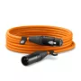 RODE XLR6M-O prémiový kábel XLR, 6 m, oranžový