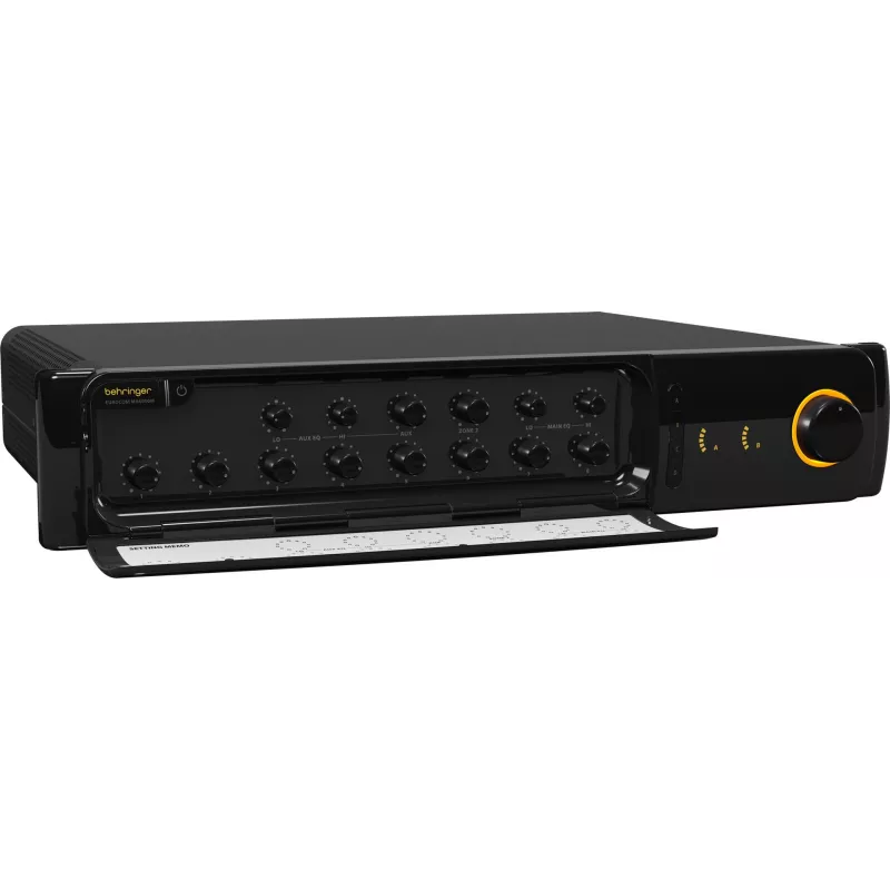 Behringer MA6000M audio zosilňovač performance/pódium čierna