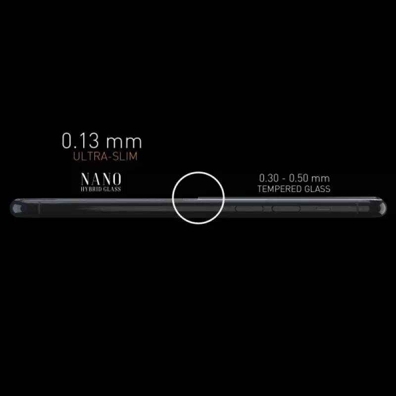 Sbox Nano Hybrid Glass 9H ochranná fólia displeja pre Samsung Gear S3 Frontier