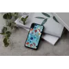 Ochranné puzdro iKins pre iPhone XR – čierny dizajn Poppin Rock